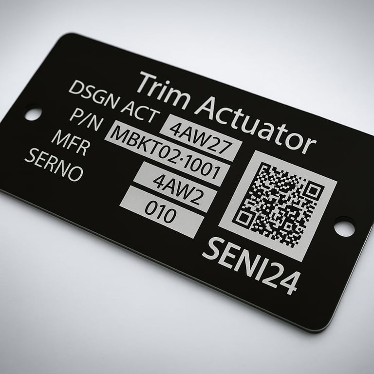 Gravure laser industrielle