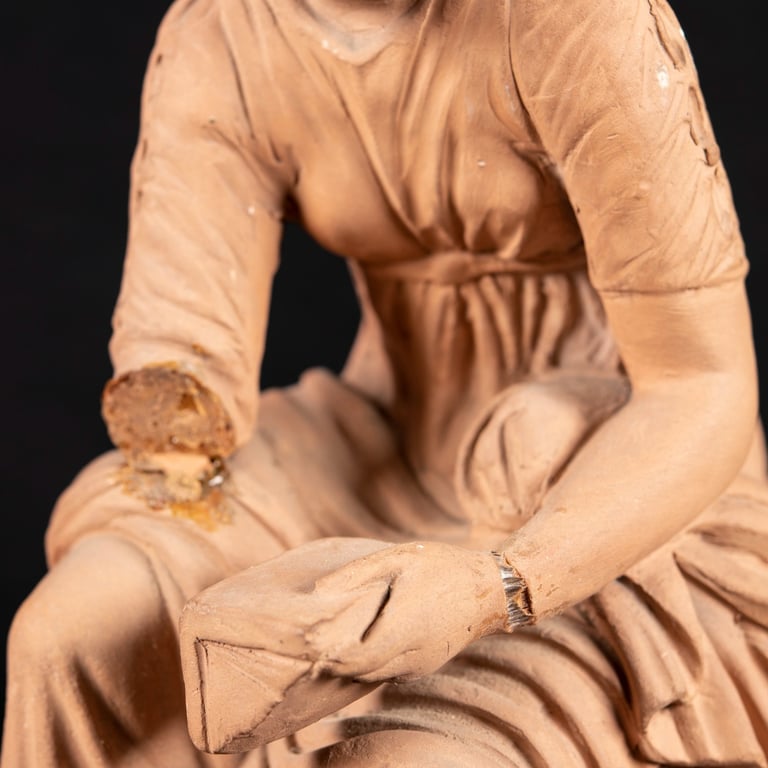 Blashfield sculpture before conservation