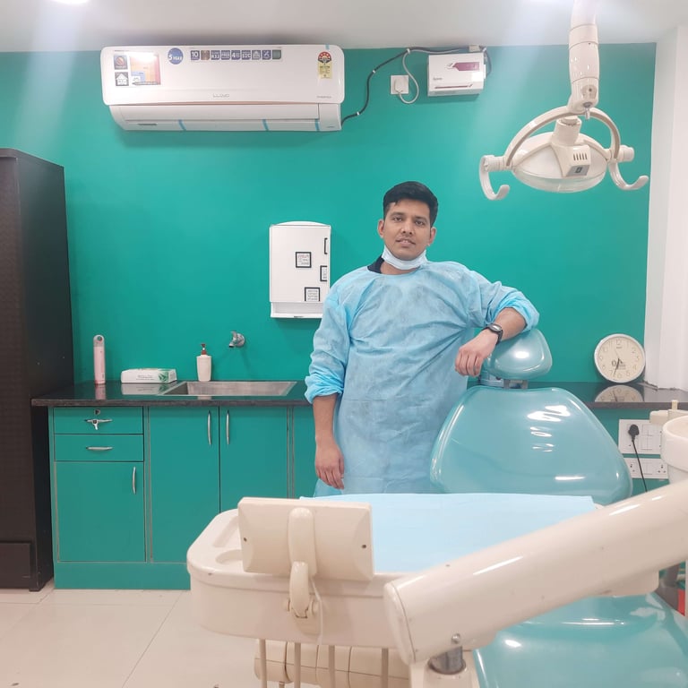 dr. ishan singh senior dentist at peoples dental clinic greater noida