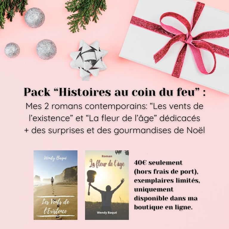 Pack "Histoires au coin du feu" - édition limitée - Wendy Baqué