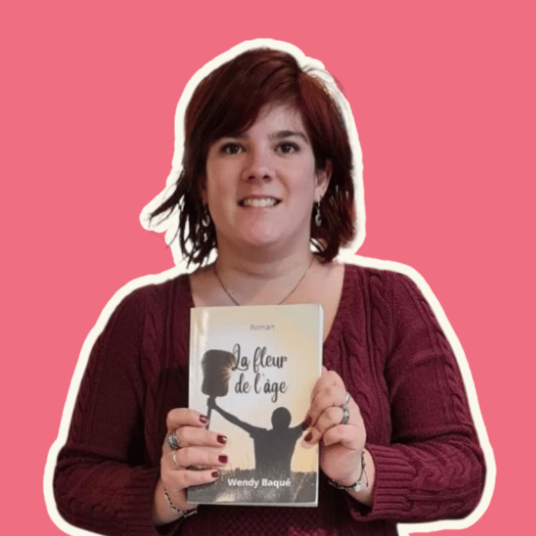 Wendy Baqué, auteure de romans, romances et feel-good. 