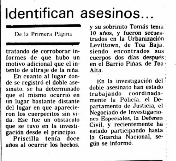 Identifican asesinos