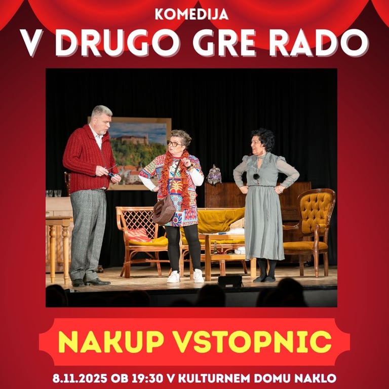 V drugo gre rado
