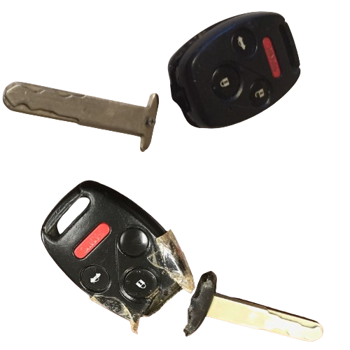 Broken Honda keys in Olney