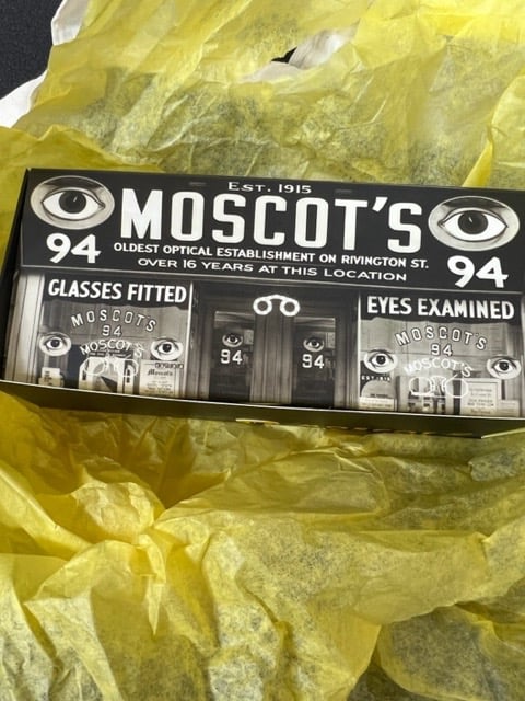 A New Pair of Moscot Glasses