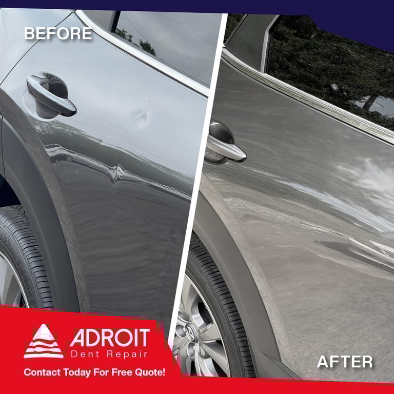 Nasty door dings on Mazda CX50