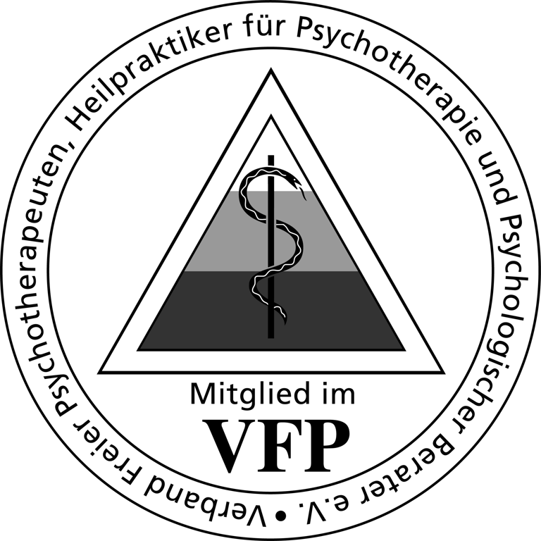 Logo vfp für freie Psychotherapeuten, Heilpraktiker Psychotherapie und psychologische Berater