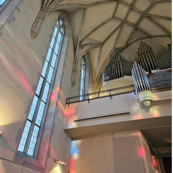 Lichtspiele in der Wasserkirche