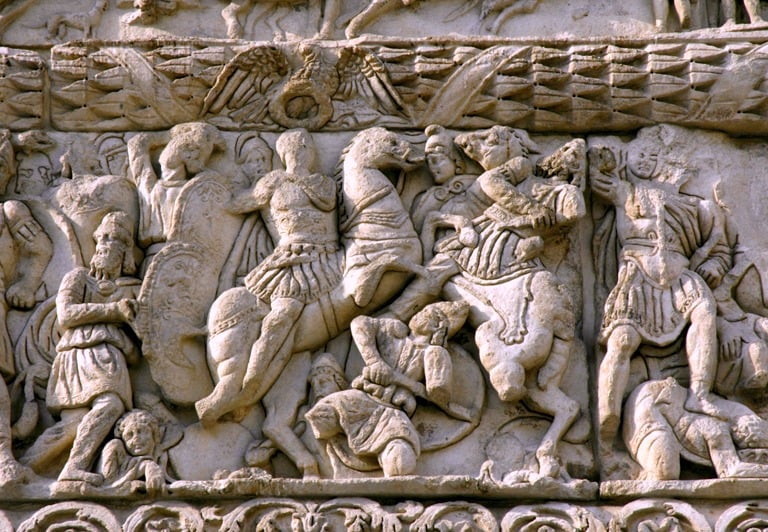 detalle columna de galerio