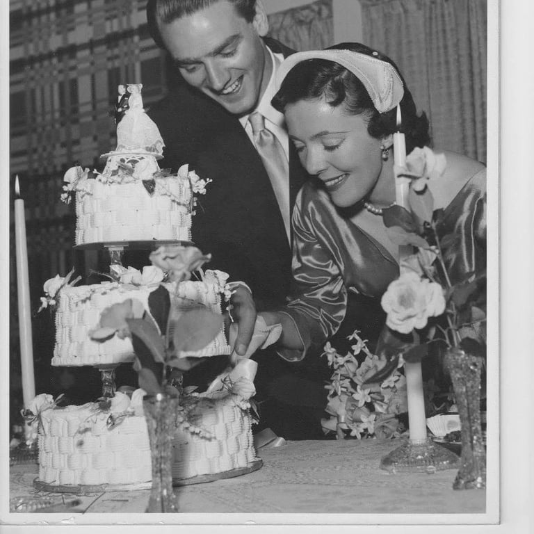 norma and thor cake1955 