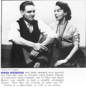 norma and thor saturday night 1955 