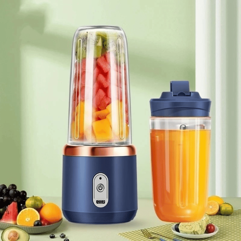Espremedor Elétrico Mini Liquidificador Portátil De Suco De Alimentos Misturador