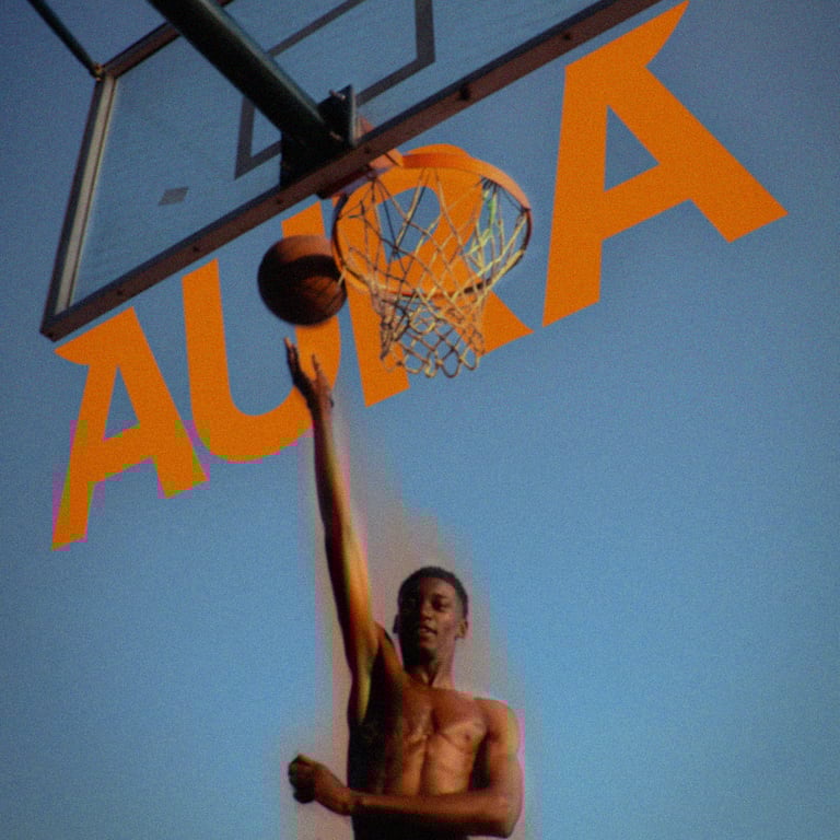 Poster Design Aura desenvolvida por Helldise Design