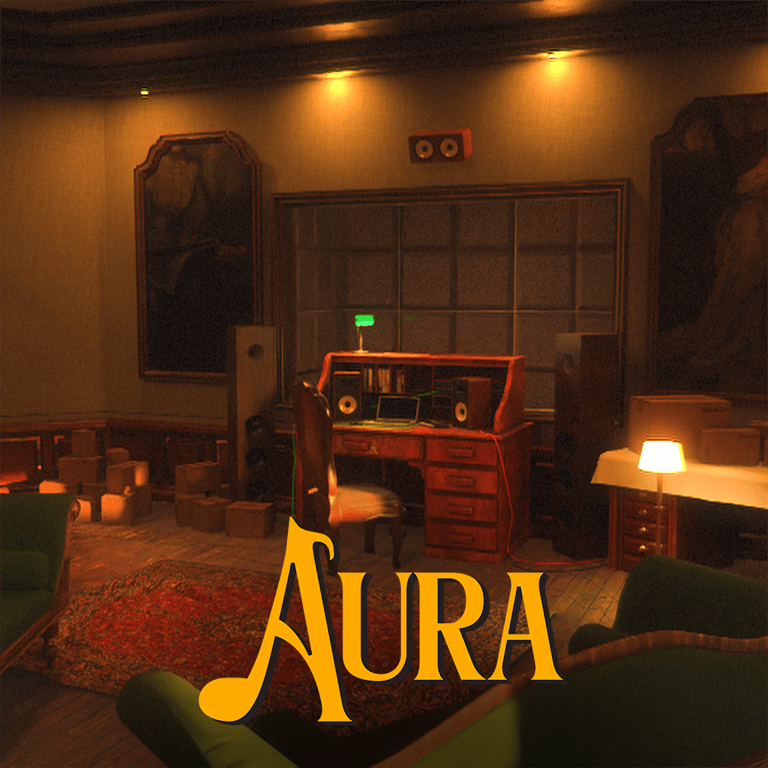 Capa Aura Beats desenvolvida por Helldise Design