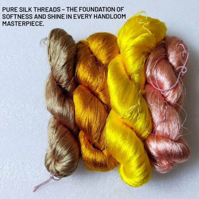 color of silk yarn