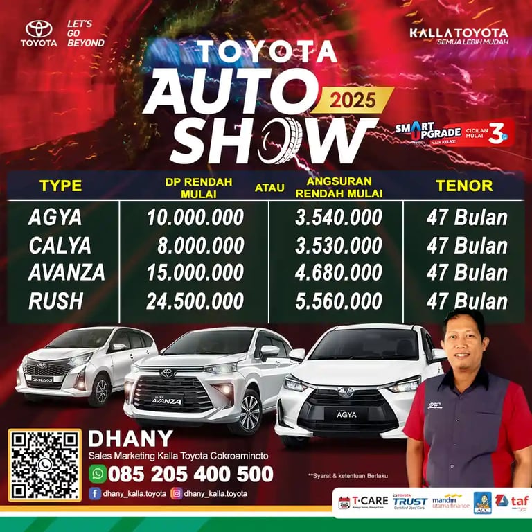 toyota auto show 2025 kalla toyota
