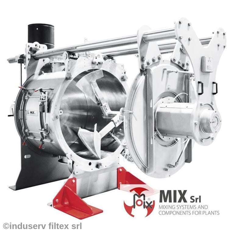 micromix Extractashaft MXC MXK Batch Type mixers Mix srl