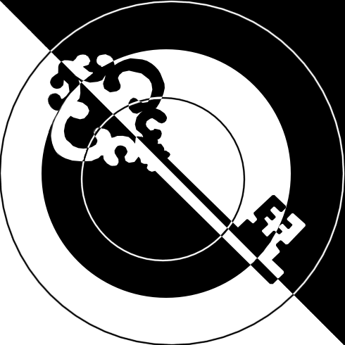 Element Key logo - a black and white key in a circular pattern.