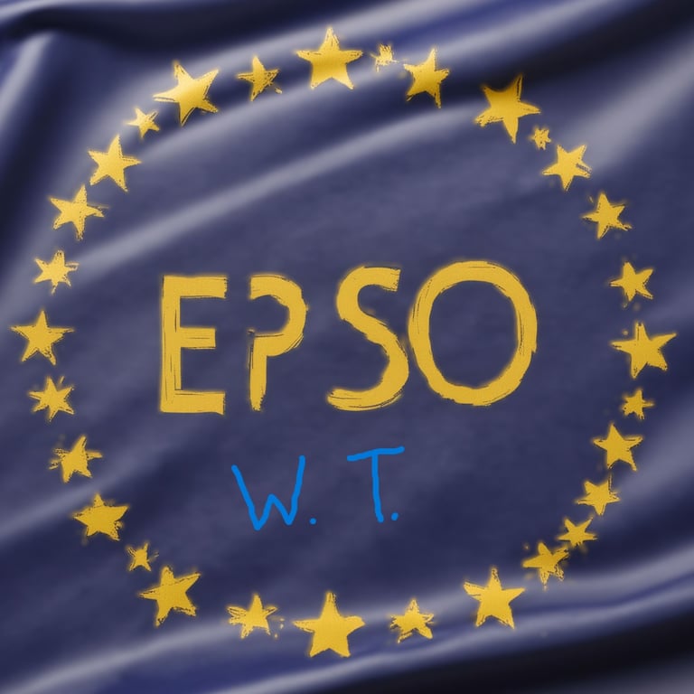 an epso written test banner