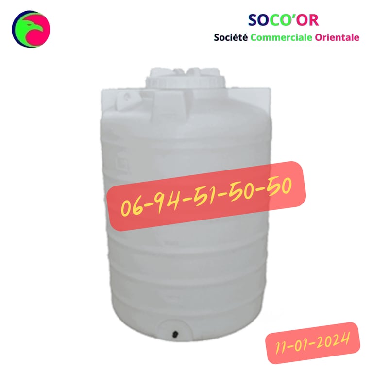 Citerne plastique Maroc 