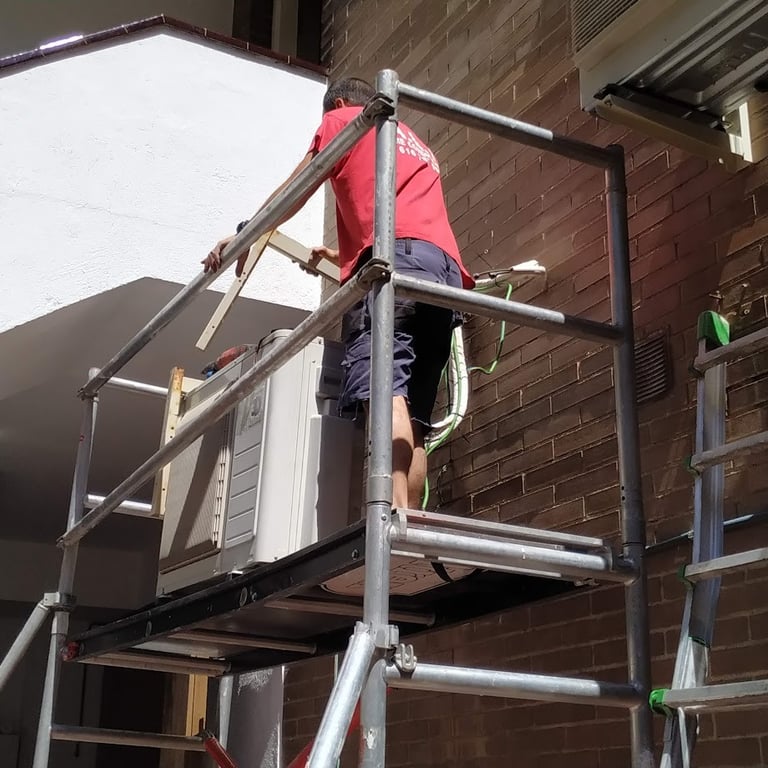 INstalacion rpofesionalde Aire Acondicionado en la zona de Tarragona y Barcelona