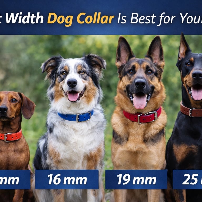 Koja je najbolja širina povodca Luido pet gear
