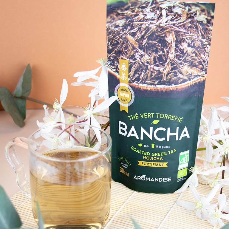 Sachet vert Bancha, design apaisant par Marion Guizzardi, directrice artistique, Montpellier. Photo Océane Duveau.
