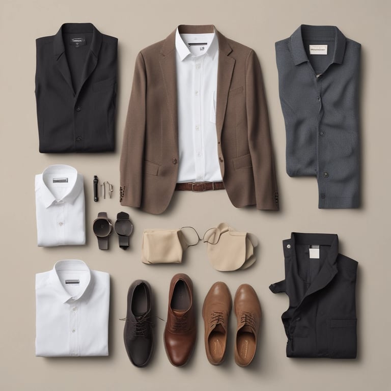 A sleek workspace with a laptop displaying a clear, organized digital report.