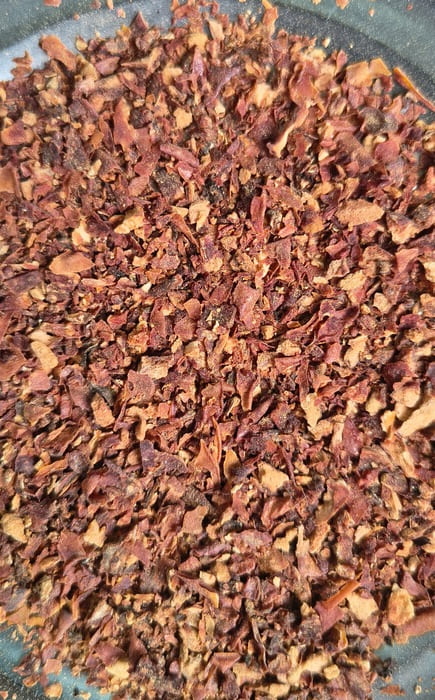Tejocote deshidratado