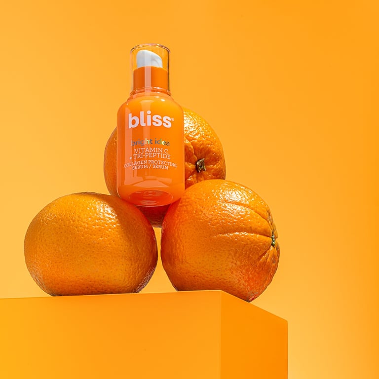Skincare Product Photography Bliss Vitamin C Serum