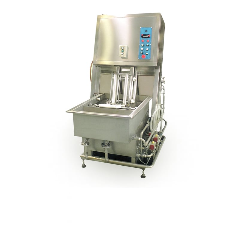 永技企業半自動晶圓擺盤機，用於晶圓製程的自動化上下料與精準擺盤設備