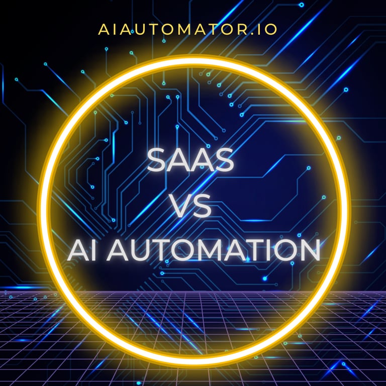 SAAS VS AI Automation