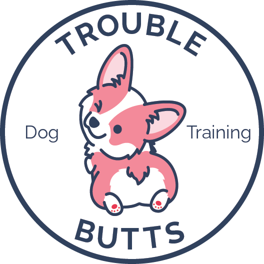 Trouble Butts logo.