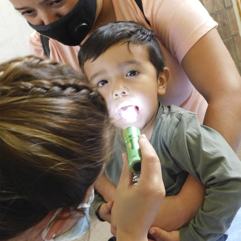 Atención a niños