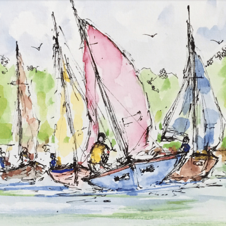 Sailing by Dave Bartlett