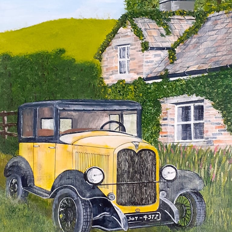 Vintage Car by John Law