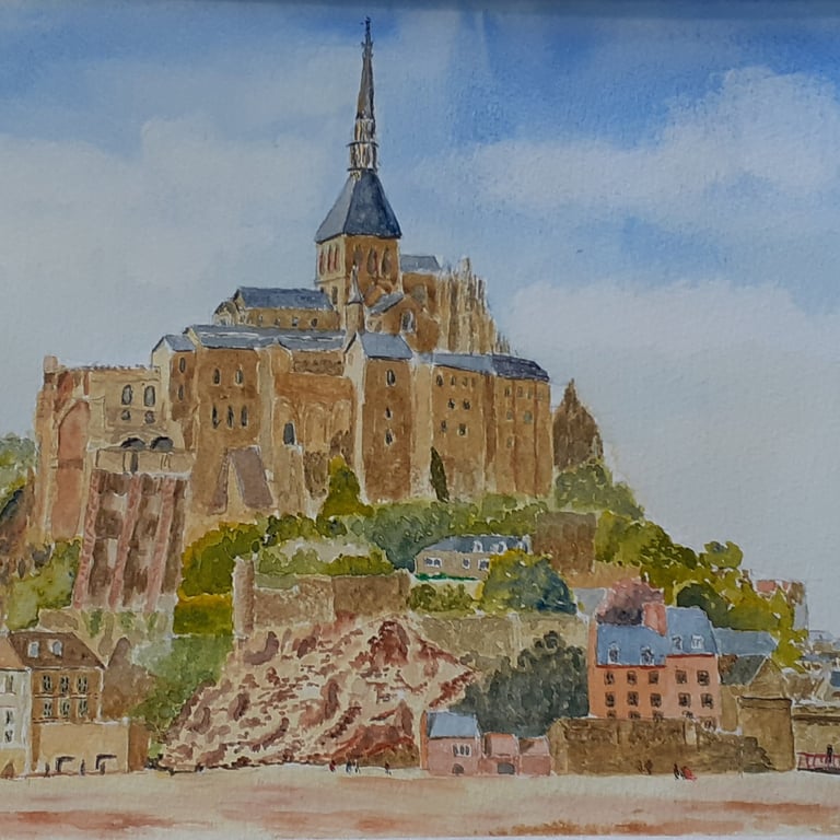 Mont Saint-Michel by Mac Jones
