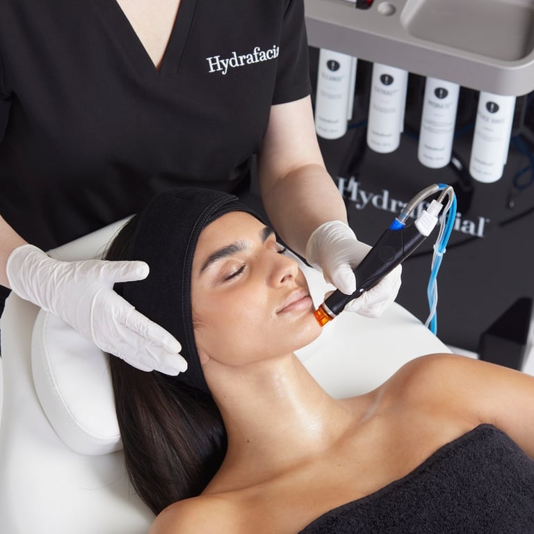 tratamiento hydrafacial en clínica Dra. Beatriz Orta en vitoria Gasteiz