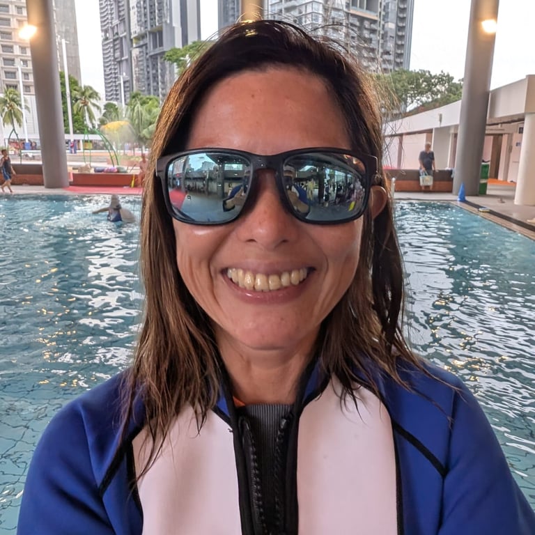 coach krystal oyougu aquatics