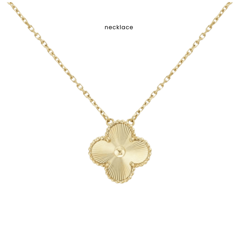 yellow pp dhgate finds van cleef & arples vintage alhambra pendant