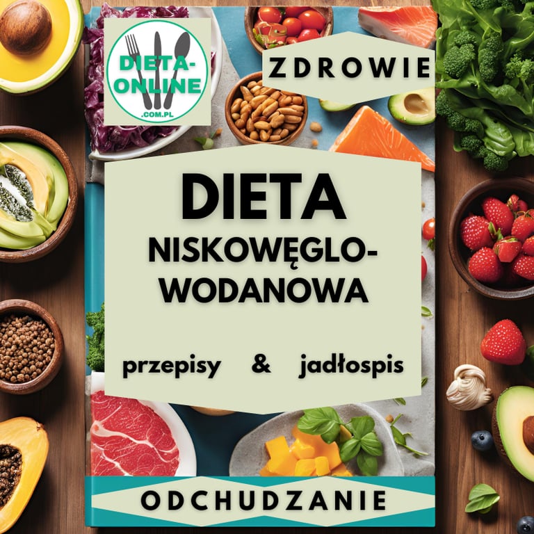 Dieta low carb jadłospis pdf, przepisy bez węglowodanów