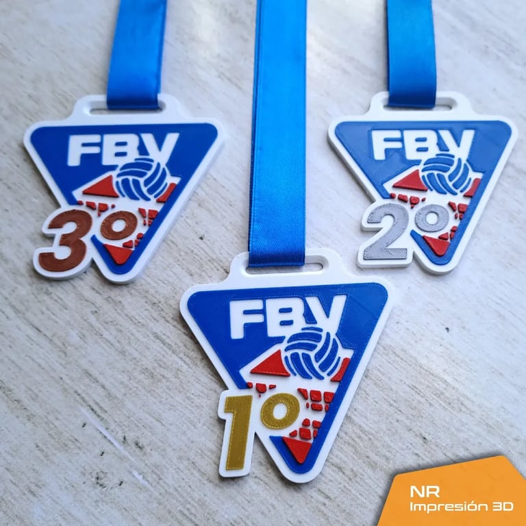 Medallas eventos de kreaZIN.