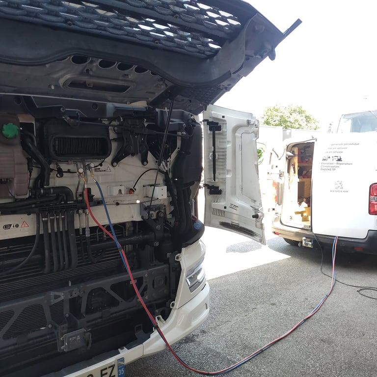 Climatisation camion poids lourd