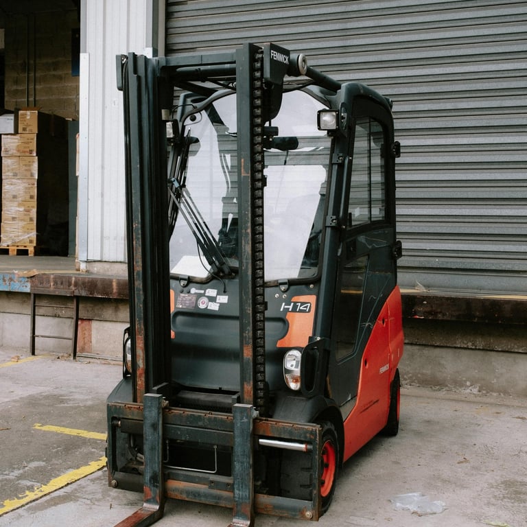 j effectue des vgp sur les chariots élévateurs