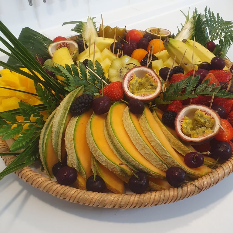 Corbeille de fruits frais