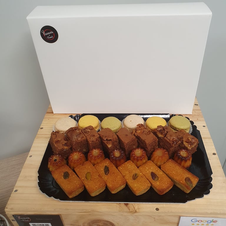 Plateau de Petits fours sucrés "Secs et moelleux"