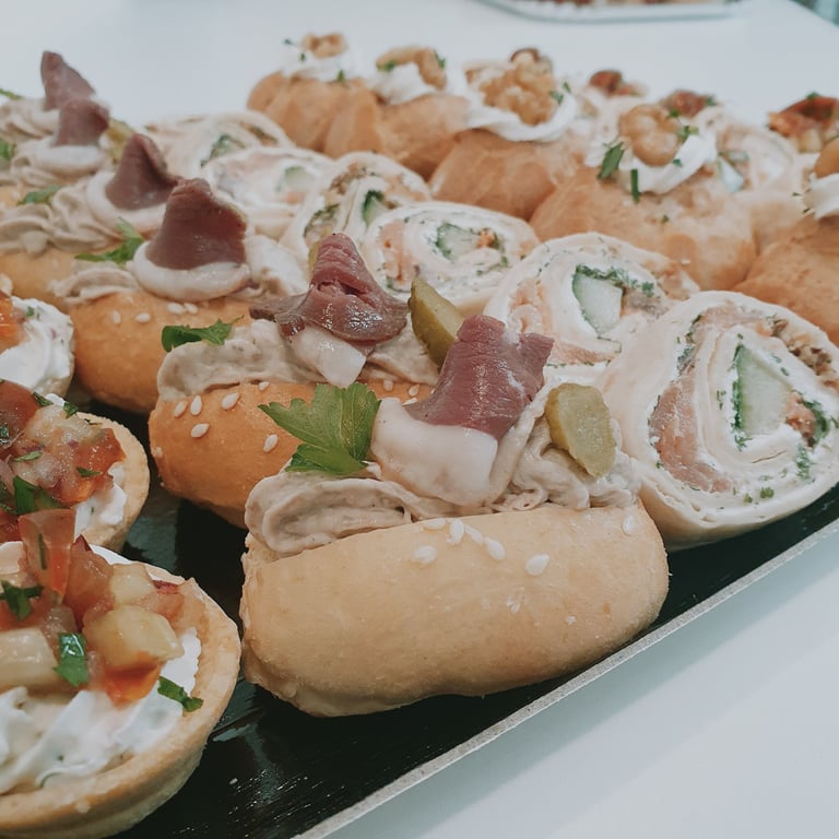 Plateau de Petits fours Salés