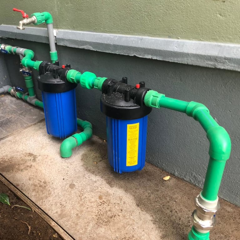 tratamiento de agua potable, agua de pozo