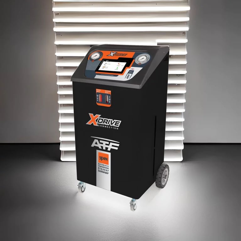 une machine pour vidange de boite automatique