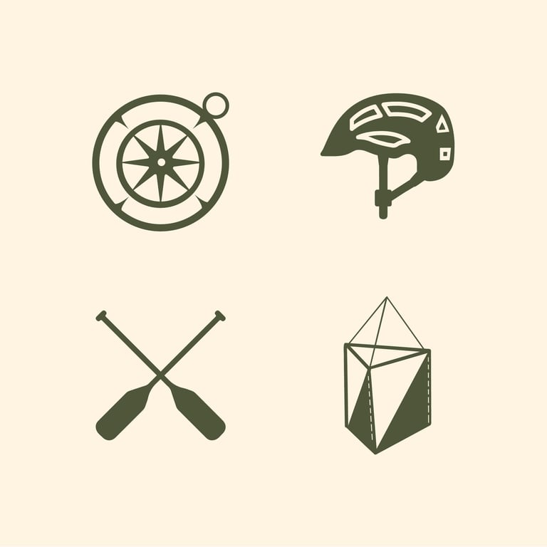 Adventure racing custom icons